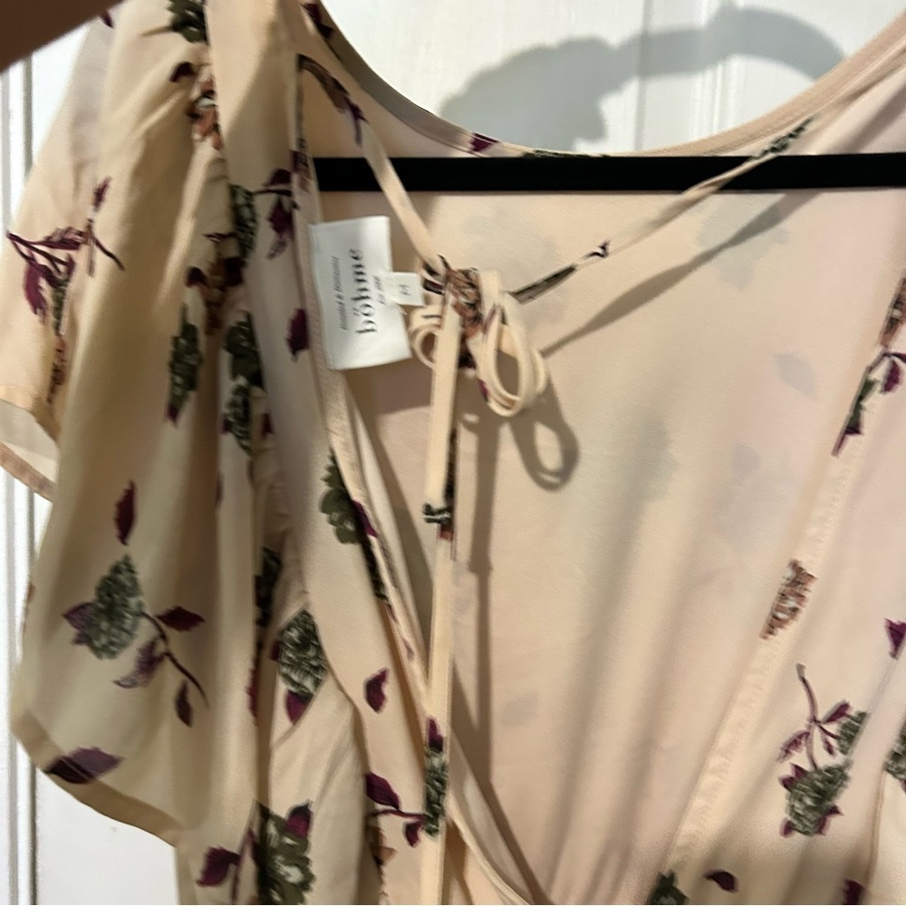 Bohme Flowy Maxi Dress sz M - Picture 11 of 14